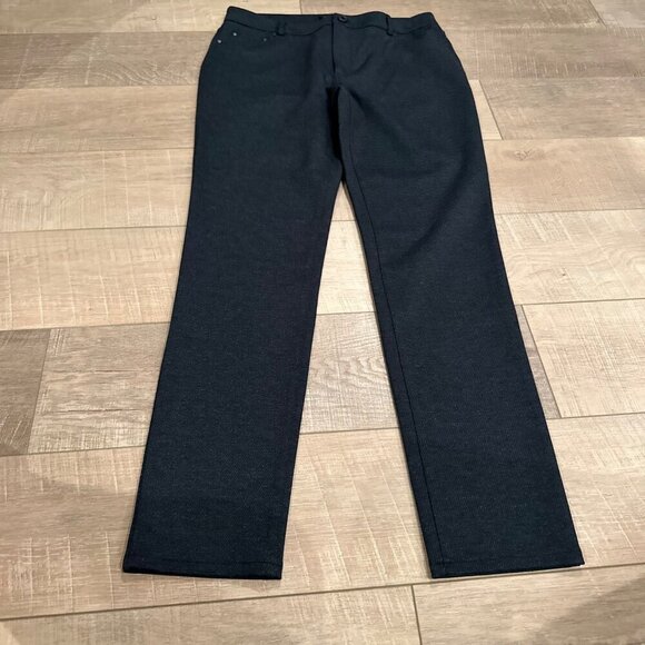 TOMMY HILFIGER WOMENS NEW DRESS PANTS BLUE SIZE 10 - Picture 2 of 10